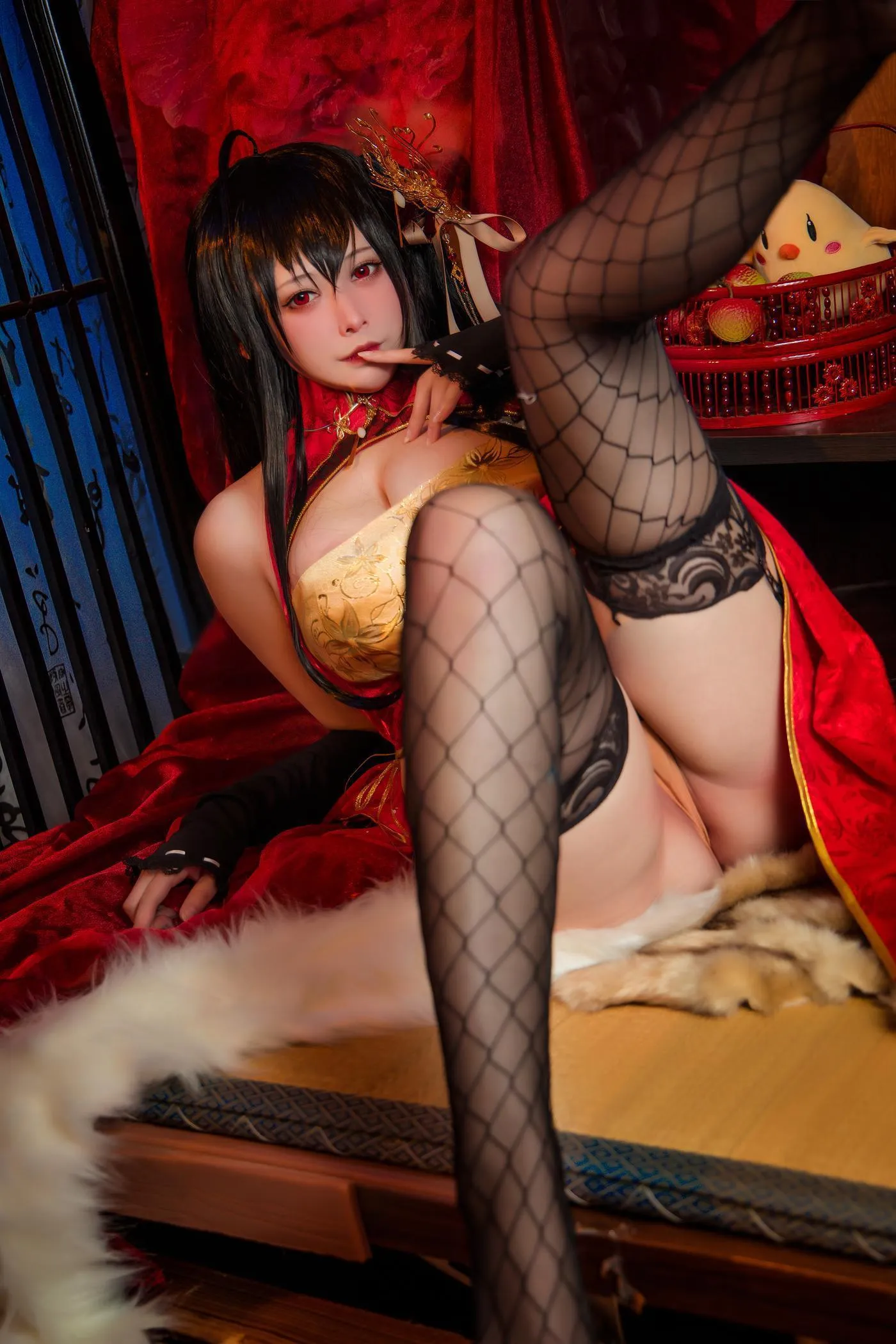 念念_D – NO.14 大凤旗袍 [20P]插图5